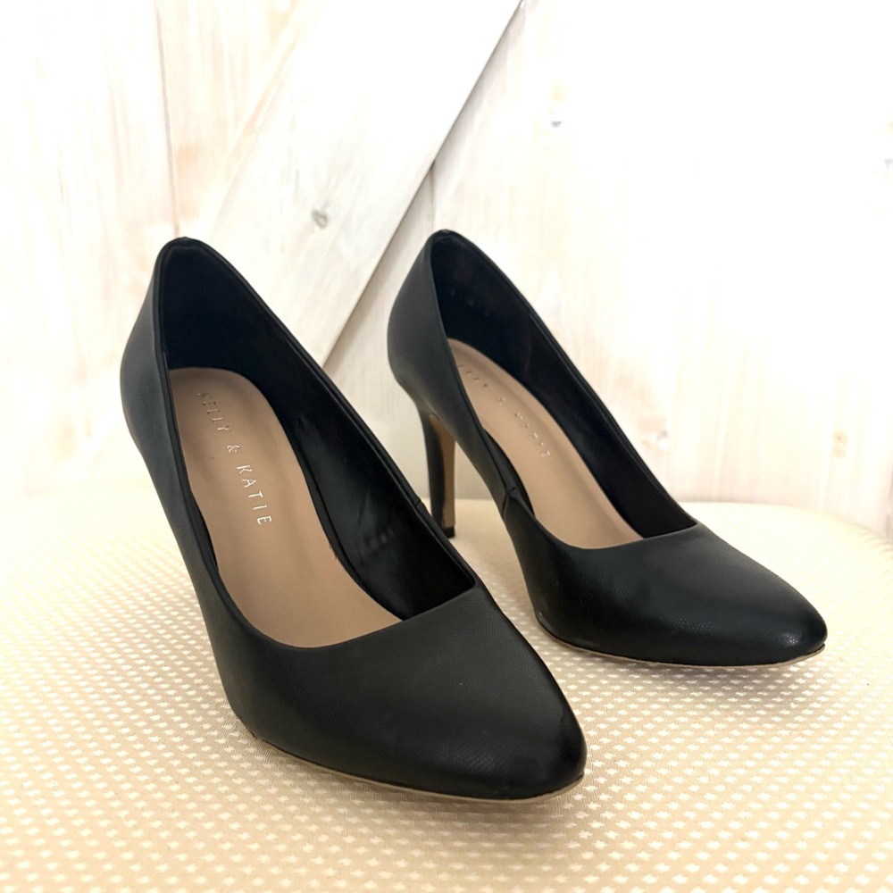 Kelly & Katie Black Heels